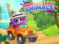 Cluiche Paint and Learn Animals