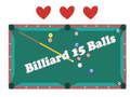 Cluiche Billiard 15 Balls
