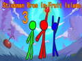 Cluiche Stickman Bros In Fruit Island 3