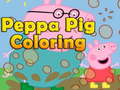 Cluiche Peppa Pig Coloring