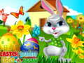 Cluiche Easter Bunny Eggs Jigsaw