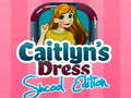 Cluiche Caitlyn's Dress School Edition
