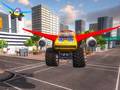 Cluiche Real Flying Truck Simulator 3d