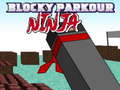 Cluiche Blocky Parkour Ninja
