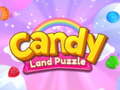 Cluiche Candy Land puzzle
