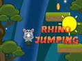 Cluiche Rhino Jumping