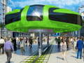 Cluiche Gyroscopic Elevated Bus Simulator Public Transport