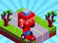 Cluiche Blocky Fun Roads