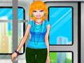 Cluiche Barbie On The Train