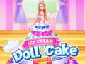 Cluiche Ice Cream Doll Cake Maker