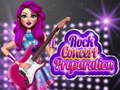 Cluiche Rock Concert Preparation