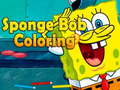 Cluiche Sponge Bob Coloring
