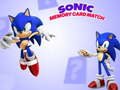 Cluiche Sonic Memory card Match