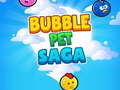 Cluiche Bubble Pet Saga