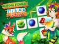 Cluiche Magic Forest Tiles Puzzle