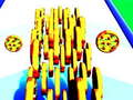 Cluiche Pizza Run Rush Game 3D