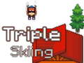 Cluiche Triple Skiing 2D