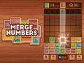 Cluiche Merge Numbers Wooden Edition