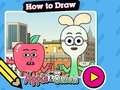 Cluiche How to Draw: Apple and Onion