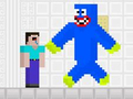Cluiche Noob Vs Blue Monster
