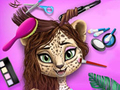 Cluiche Jungle Animal Summer Makeover