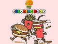 Cluiche Fast Food Coloring Book