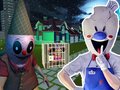Cluiche Ice Scream Scary Neighbor Horror 