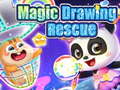 Cluiche Panda Magic Drawing Rescue