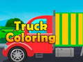 Cluiche Truck Coloring