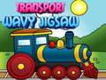 Cluiche Transport Wavy Jigsaw