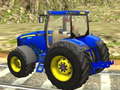 Cluiche Chain Tractor Train Towing Game 3D