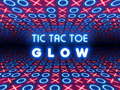 Cluiche Tic Tac Toe glow