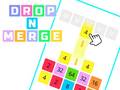 Cluiche Drop N Merge Blocks