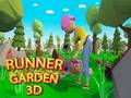 Cluiche Runner Garden 3d