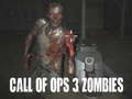 Cluiche Call of Ops 3 Zombies