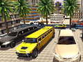 Cluiche Limo Taxi Driving Simulator: Limousine Car Games