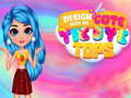 Cluiche Design With Me Cute Tie Dye Tops