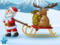 Cluiche Funny Santa Jigsaw