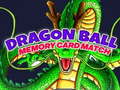 Cluiche Dragon Ball memory card match