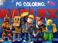 Cluiche PG Coloring: Roblox