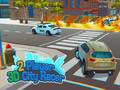 Cluiche 2 Player 3d City Racer