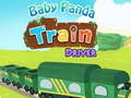 Cluiche Baby Panda Train Driver