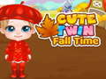 Cluiche Cute Twin Fall Time