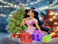 Cluiche Jasmine | Aladdin Christmas Sweater Design