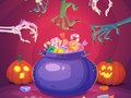 Cluiche Cute Halloween Monsters