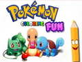 Cluiche Pokemon Coloring Fun