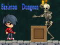Cluiche Skeleton Dungeon