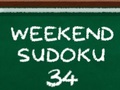 Cluiche Weekend Sudoku 34
