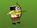 Cluiche Spongebob Shoot Zombie