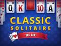 Cluiche Classic Solitaire Blue
